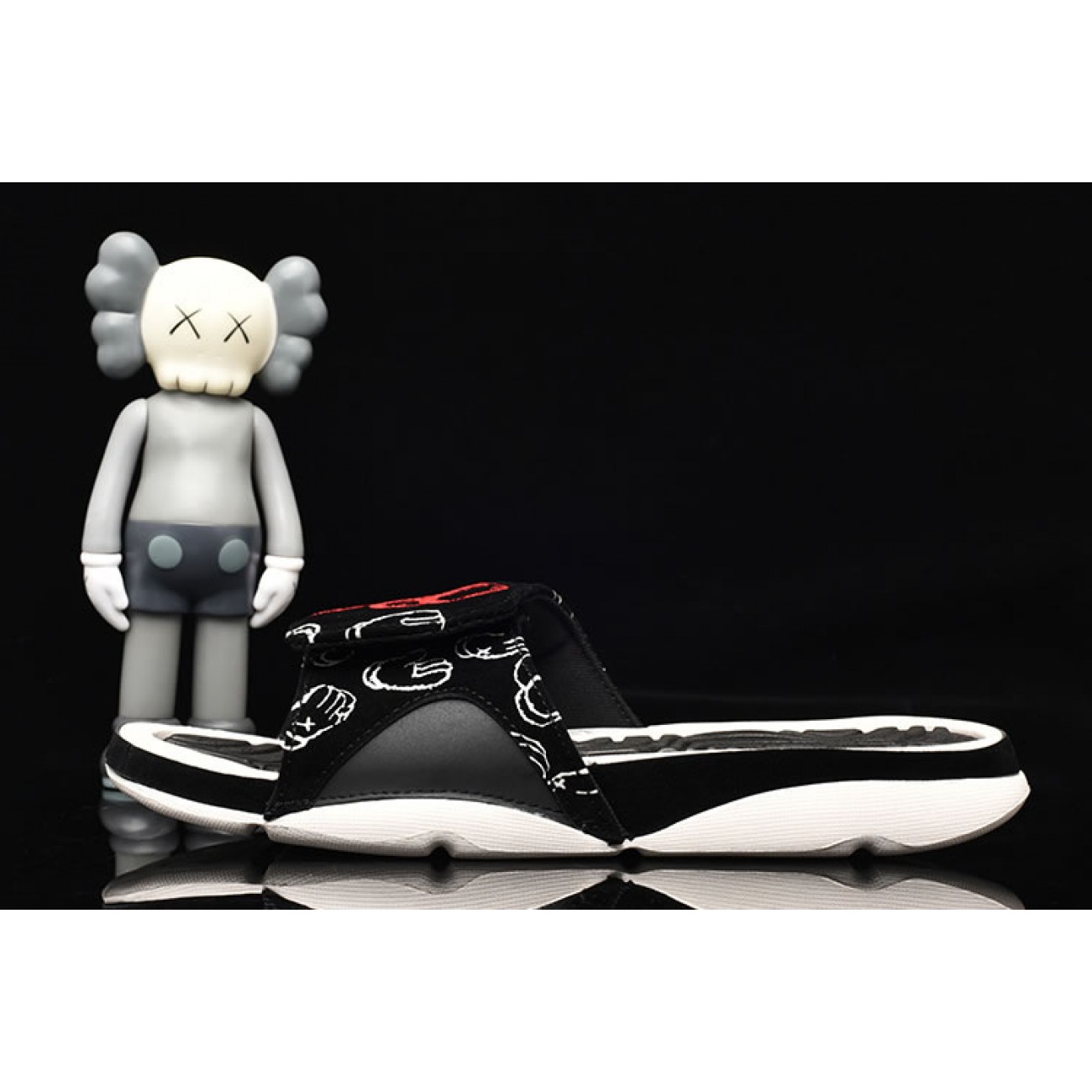 Kaws x Air Jordan Hydro 4 Sandals Slippers 930155-011