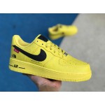 Supreme® x The North Face x Nike Air Force 1 Sup AF1 Low "Yellow/Black" AR3066-400