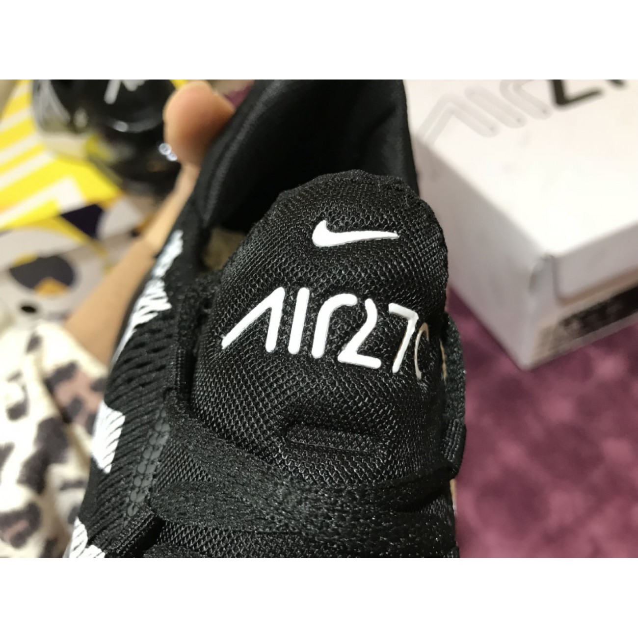 Supreme x Nike Air Max 270 Black White AH8050-011