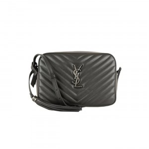 Saint Laurent Lou Crossbody Bag Quilted Black 612544DV7041242