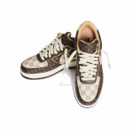 Nike Air Force 1 Low Louis Vuitton Monogram Brown Damier Azur