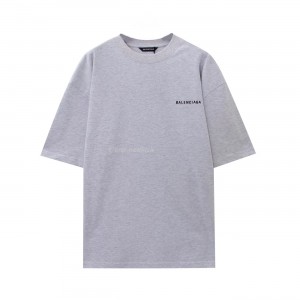 Balenciaga logo T-Shirt Grey