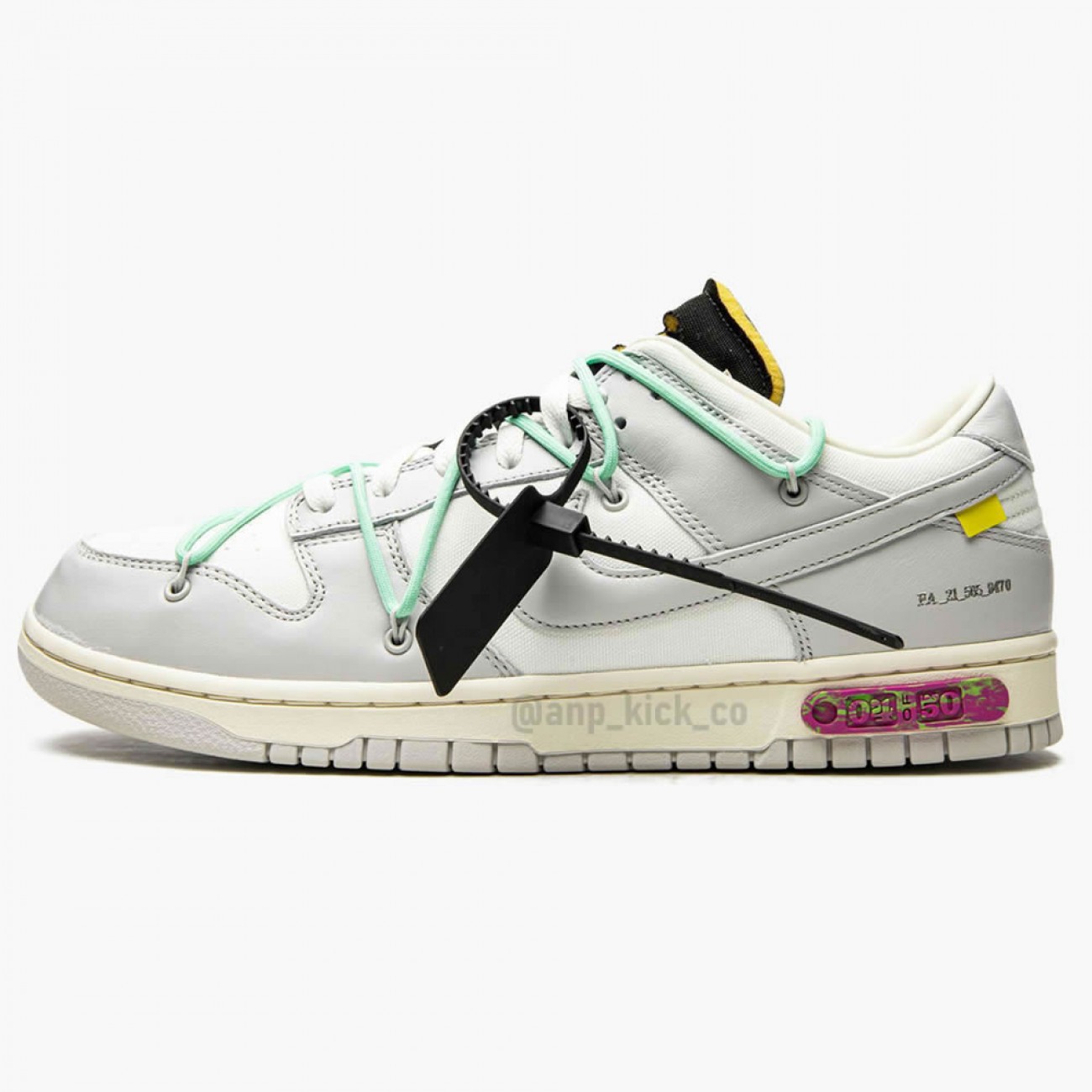  Nike SB Dunk Low Off-White Lot 04 OF 50  DM1602-114