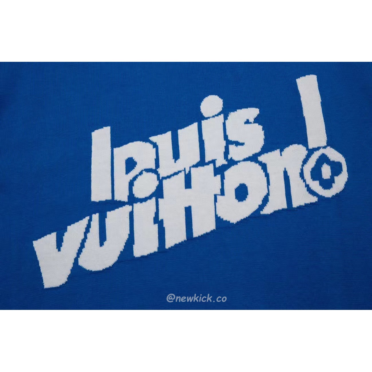 Louis Vuitton Everyday LV Crewneck Green Blue White