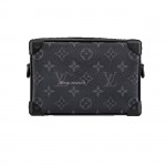 Louis Vuitton Pochette Volga Monogram Eclipse Black M68321