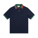 Gucci GG Collar Polo T-Shirt