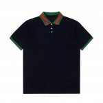 Gucci GG Collar Polo T-Shirt