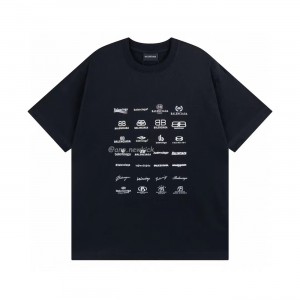 Balenciaga Archives logo printed cotton T-shirt