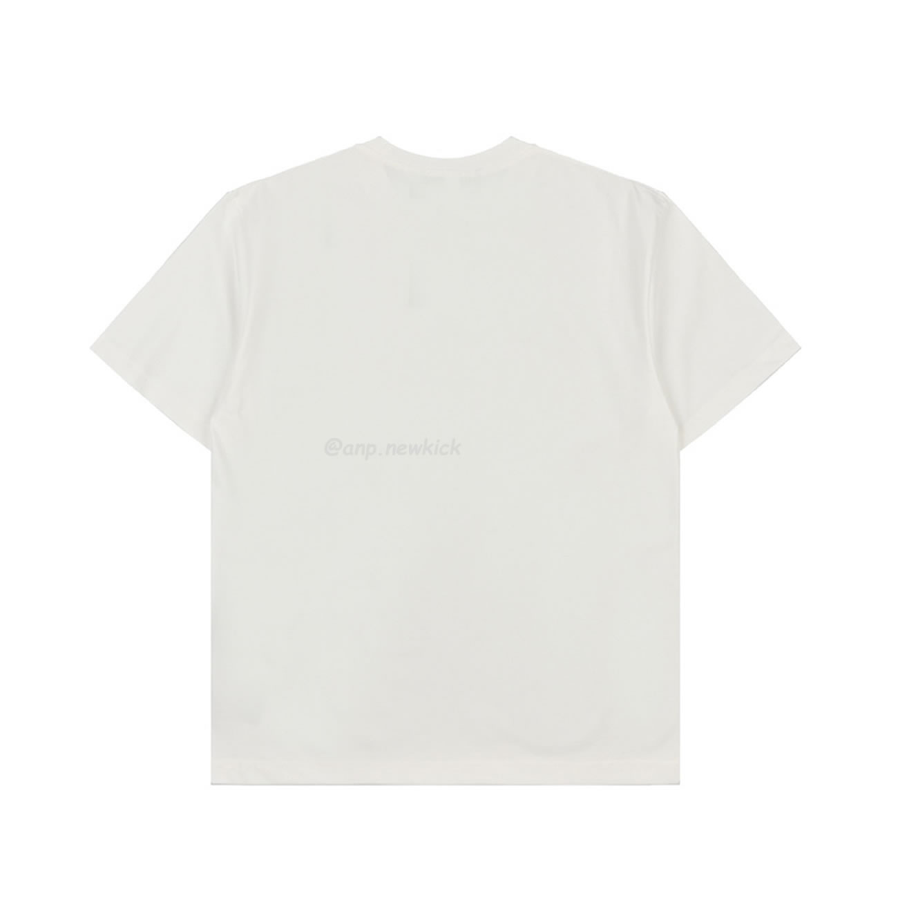 Prada 24ss 3D toothbrush embroidered short sleeves T-shirt