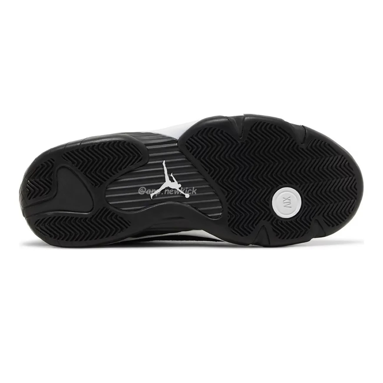 Air Jordan 14 Retro Black White 487471-016