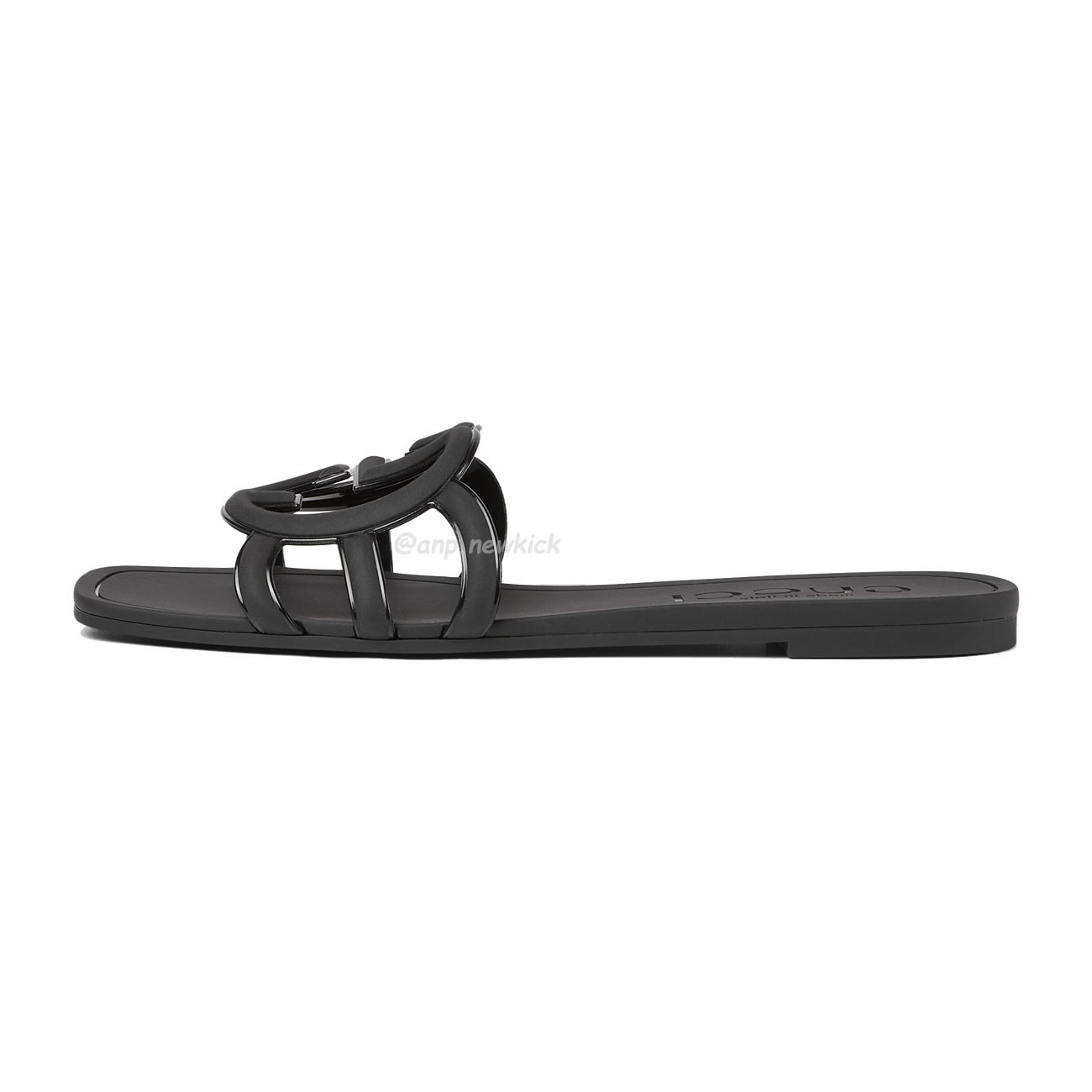 GUCCI Interlocking G Flat bottom Rubber Slipper 780307 J8700 1000