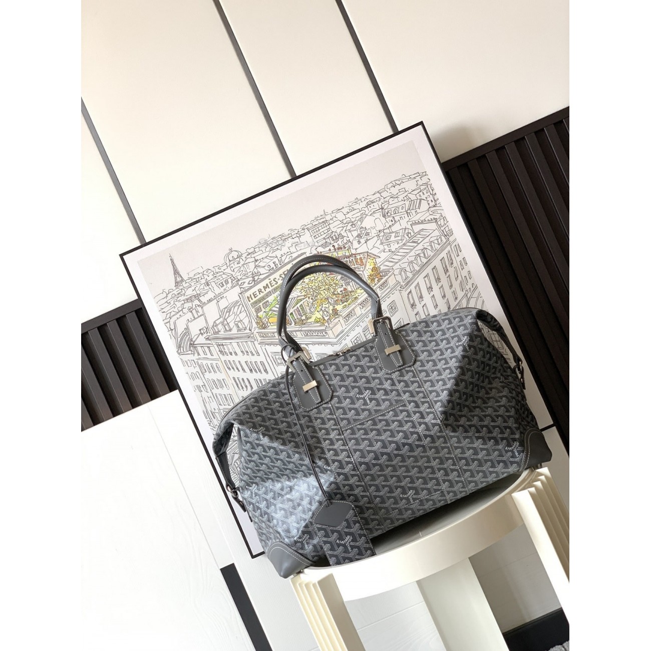 GOYARD Bowling 45 traveling bag