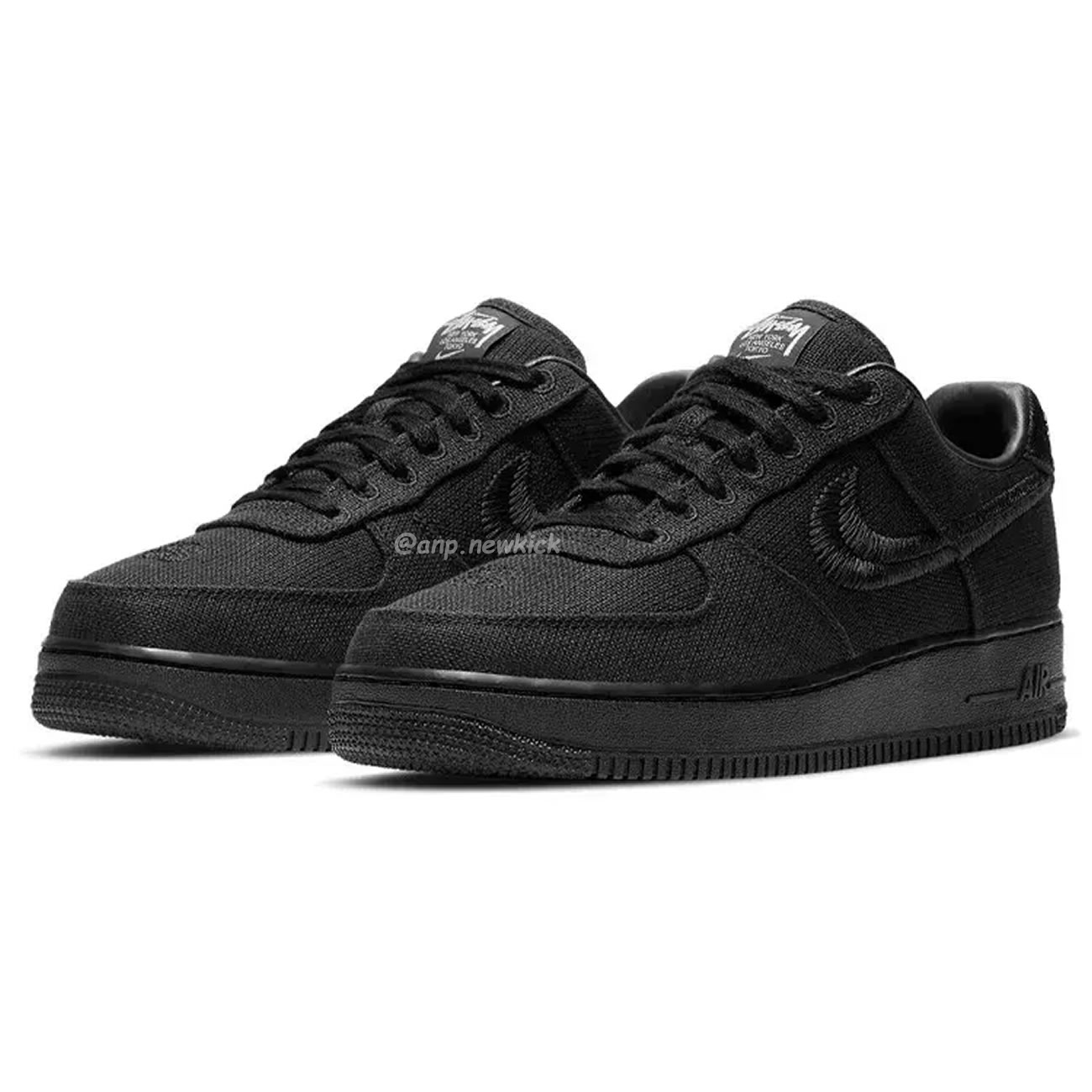 Nike Air Force 1 Low Stussy Black CZ9084-001