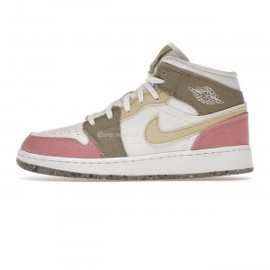 Air Jordan 1 Mid SE Pastel Vivid Green Grind DJ0338-100