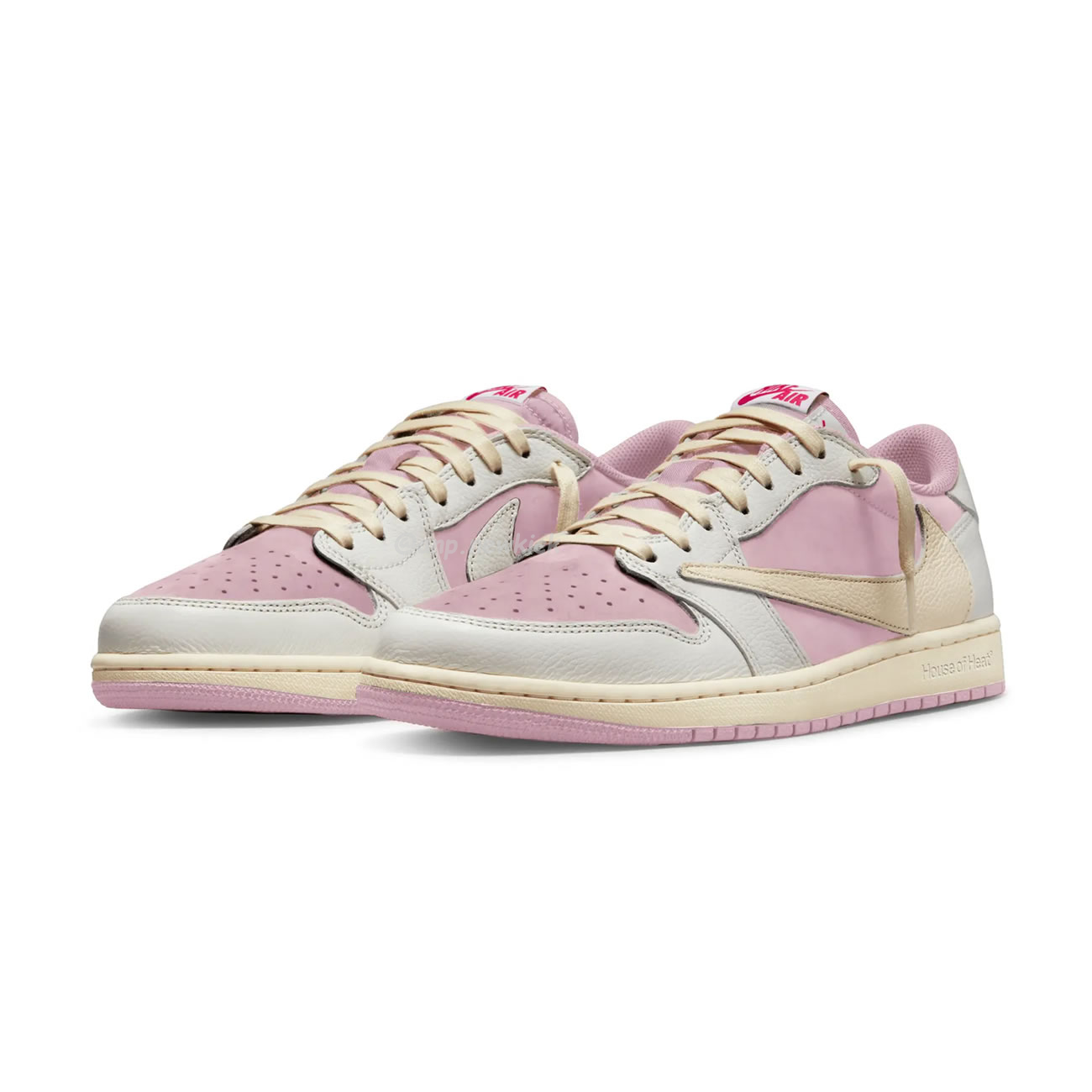 Air Jordan 1 Retro Low OG SP Travis Scott Sail Shy Pink DM7866-106