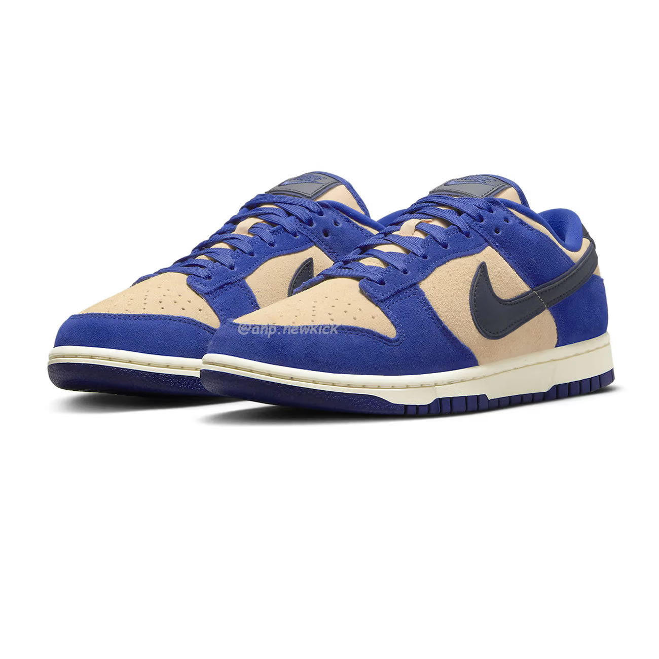 Nike Dunk Low LX Blue Suede (Women's) DV7411-400