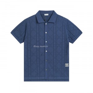 Dior Cannage Short-Sleeved Shirt