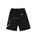 GIVENCHY Logo Colorful Printed Logo Capris