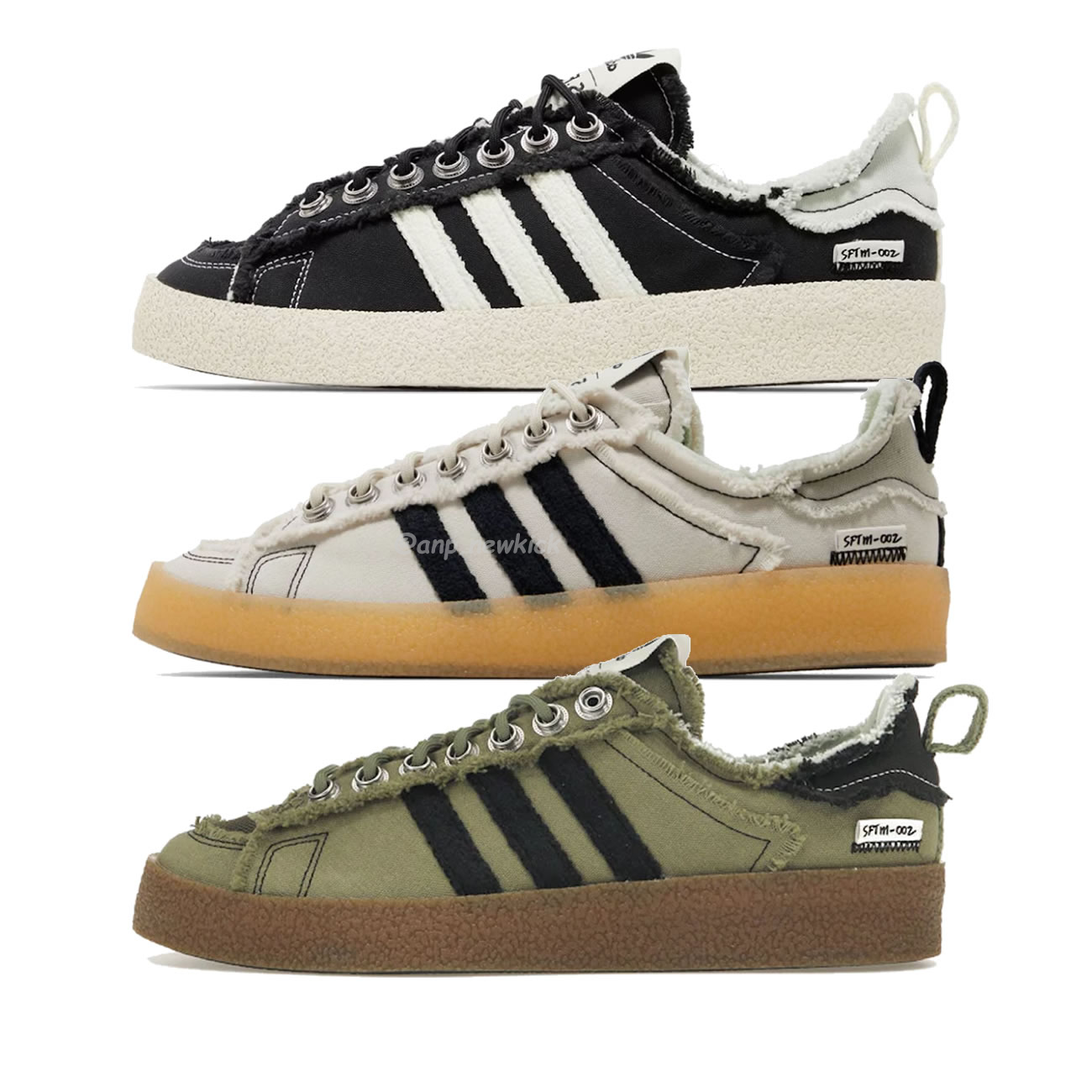 adidas Campus 80s Song for the Mute Olive Bliss Black