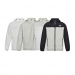 THE NORTH FACE M Upf Wind Jacket Outdoor sports thin hooded breathable windproof and sun proof clothing