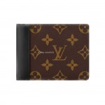 Louis Vuitton Wallet Monogram Multiple Brown Black M69408