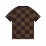 Louis Vuitton Round necked checkerboard T-Shirt