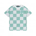 Louis Vuitton Round necked checkerboard T-Shirt