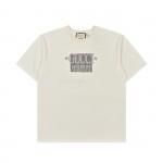 Gucci 24ss Star tag G letter printed short sleeved T-shirt