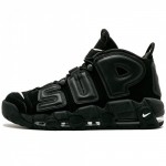 SUPREME X NIKE AIR MORE UPTEMPO "BLACK"