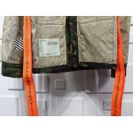 Off-white C O VIRGIL abloh 18SS Badge Ribbon Arrow Camo Armbands Jacket