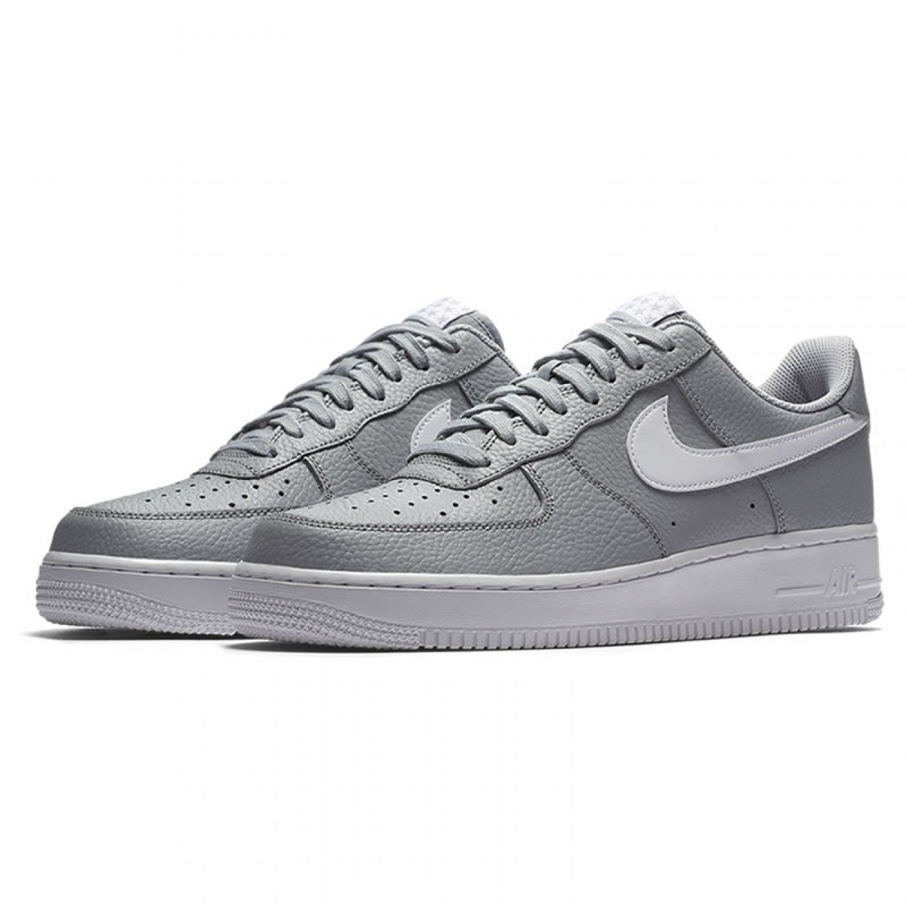 Nike Air Force 1 '07 "Stars" Wolf Grey/White Low AA4083-013