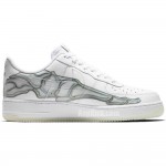 Nike Air Force 1 Low QS "Skeleton" Halloween Shoes BQ7541-100