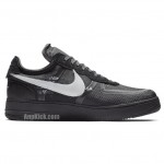 Off-White x Nike Air Force 1 Low "Black/White" Shoes AO4606-001