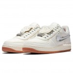 Travis Scott x Nike Air Force 1 Low "Sail" Release Date For Sale AQ4211-101