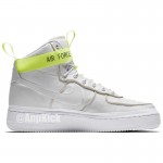 White Air Forces Ones 1 Green Magic Stick High "07 VIP" QS 573967-101