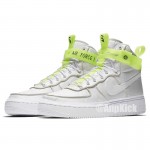 White Air Forces Ones 1 Green Magic Stick High "07 VIP" QS 573967-101