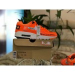 Nike "Just Do It" Air Max 1 Mens Running Shoes Orange Shock 917691-800