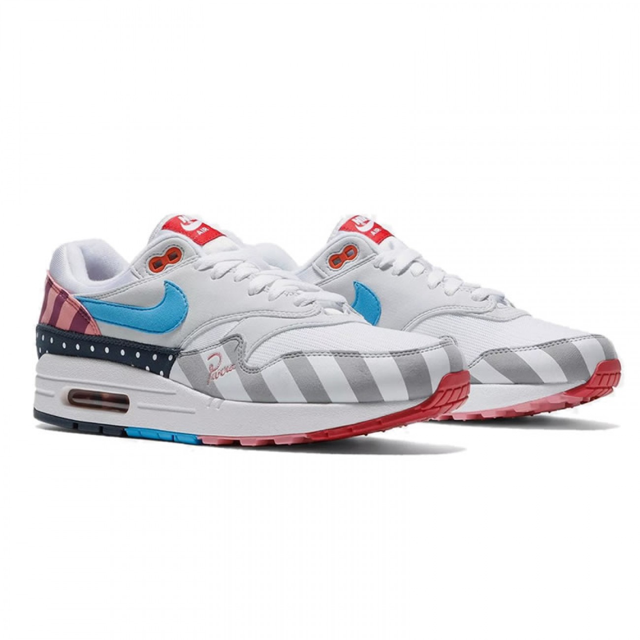 Parra x Nike Air Max 1 White Multi Shoes AT3057-100