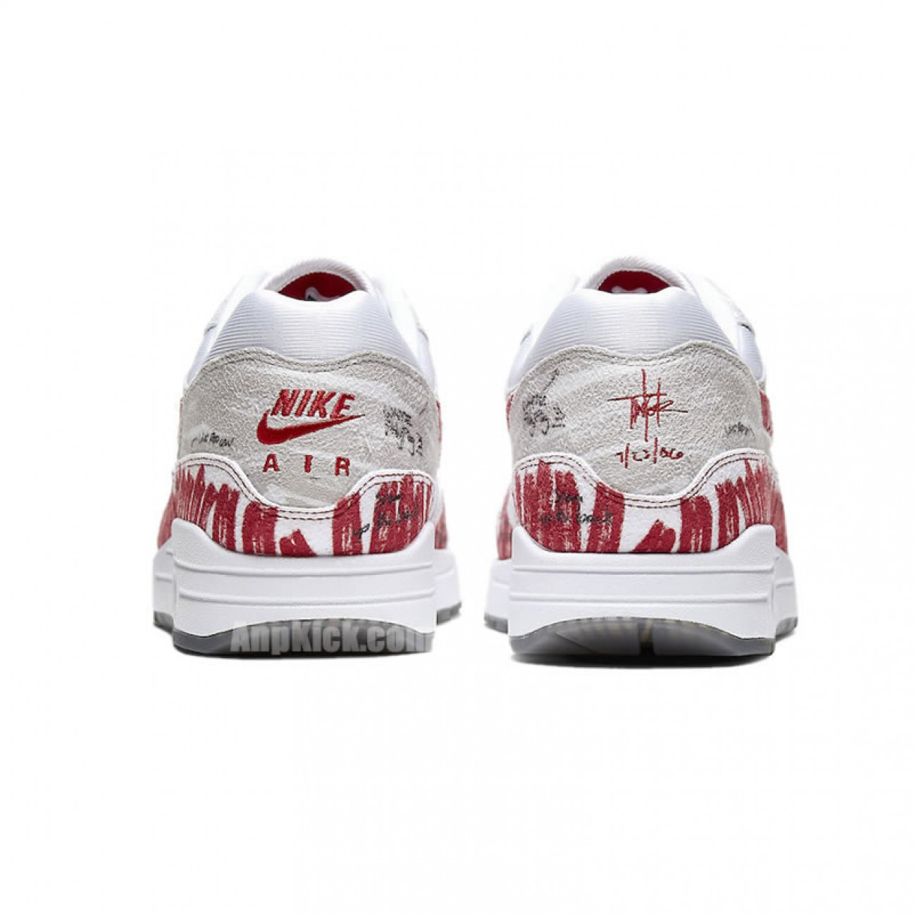 Nike Air Max 1 Tinker "Sketch to Shelf" White/University Red/Grey CJ4286-101