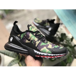 A Bathing APE x Nike Air Max 270 Japanese Camo Bape Camo Green Mens & Wmns Size AH6799-003