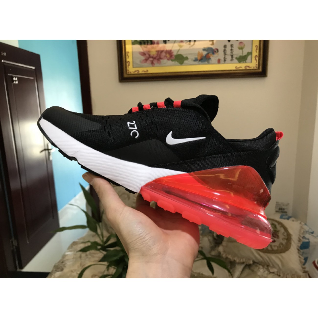 Nike Air Max 270 Black Red AH8050-016