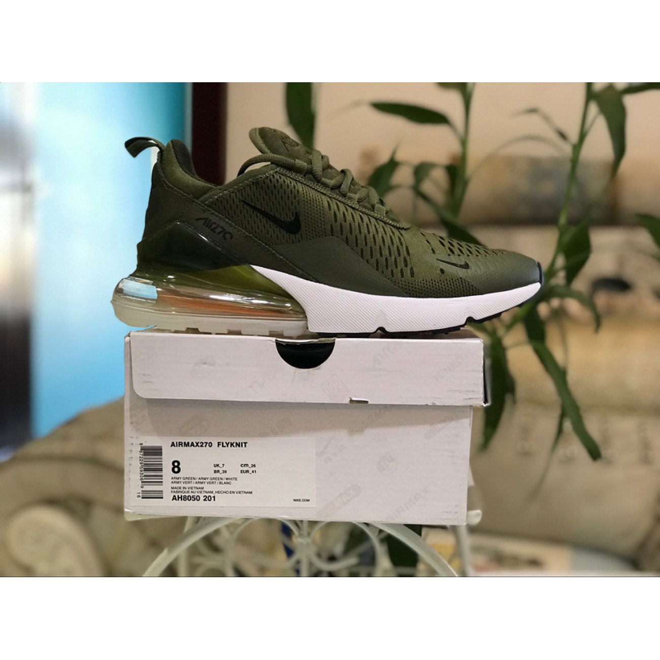 Nike Air Max 270 Medium Olive AH8050-201