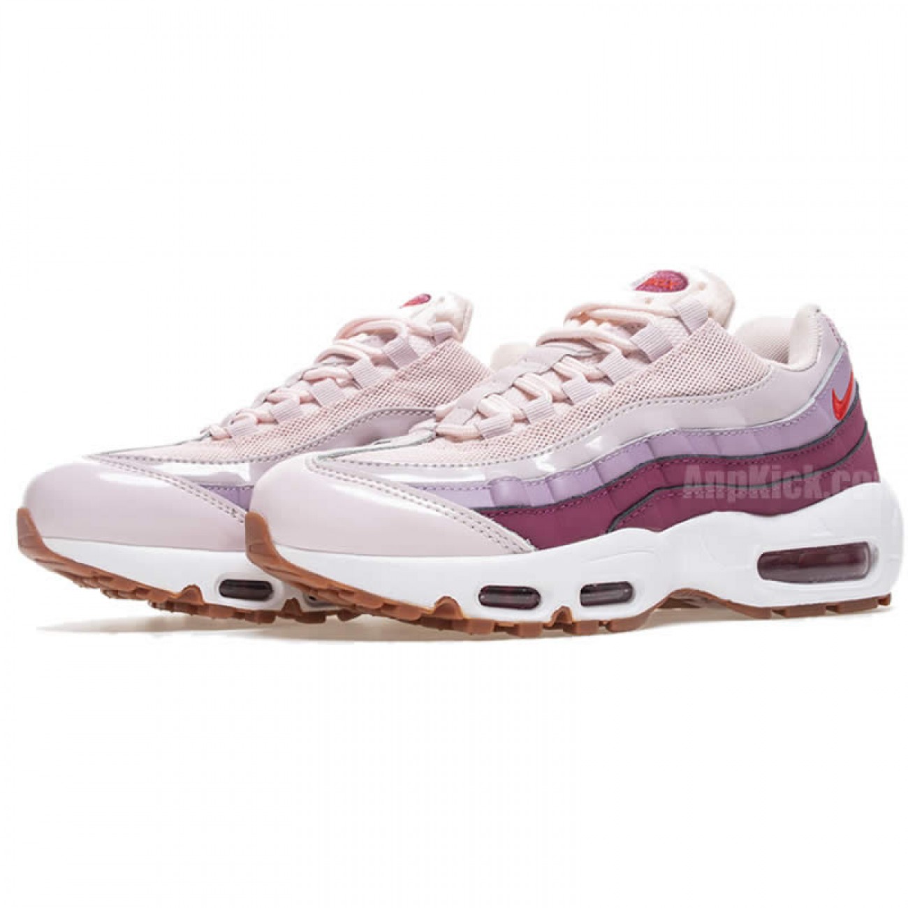 Nike Air Max 95 OG Womens Barley Rose Hot Punch Pink 307960-603