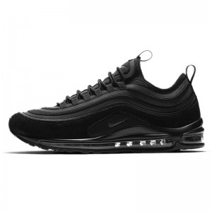 Nike Air Max 97 UL 17 SE Ultra Suede "Triple Black" 924452-001