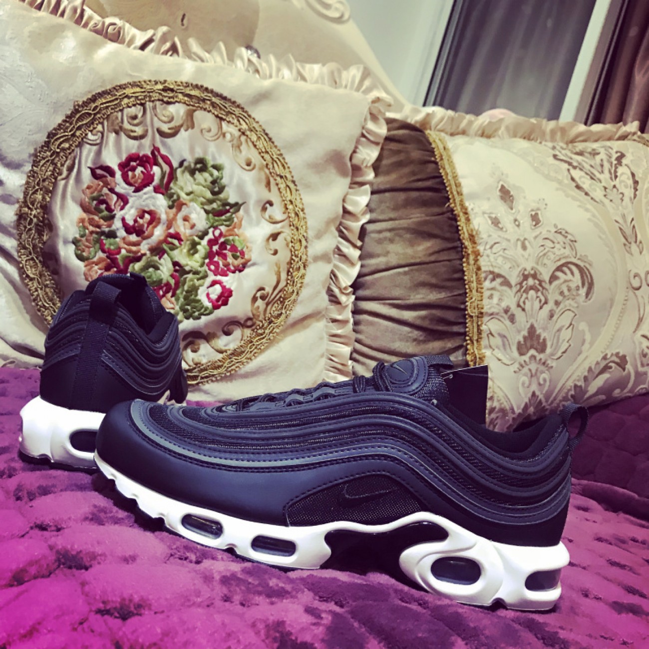 Nike Air Max Plus 97 3M Black White AH8143-001