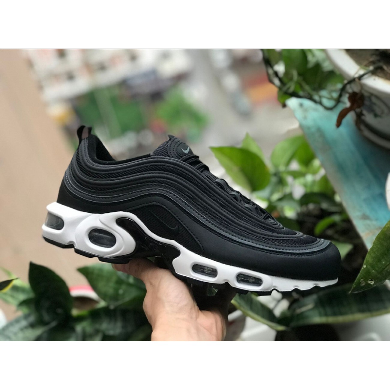 Nike Air Max Plus 97 3M Black White AH8143-001