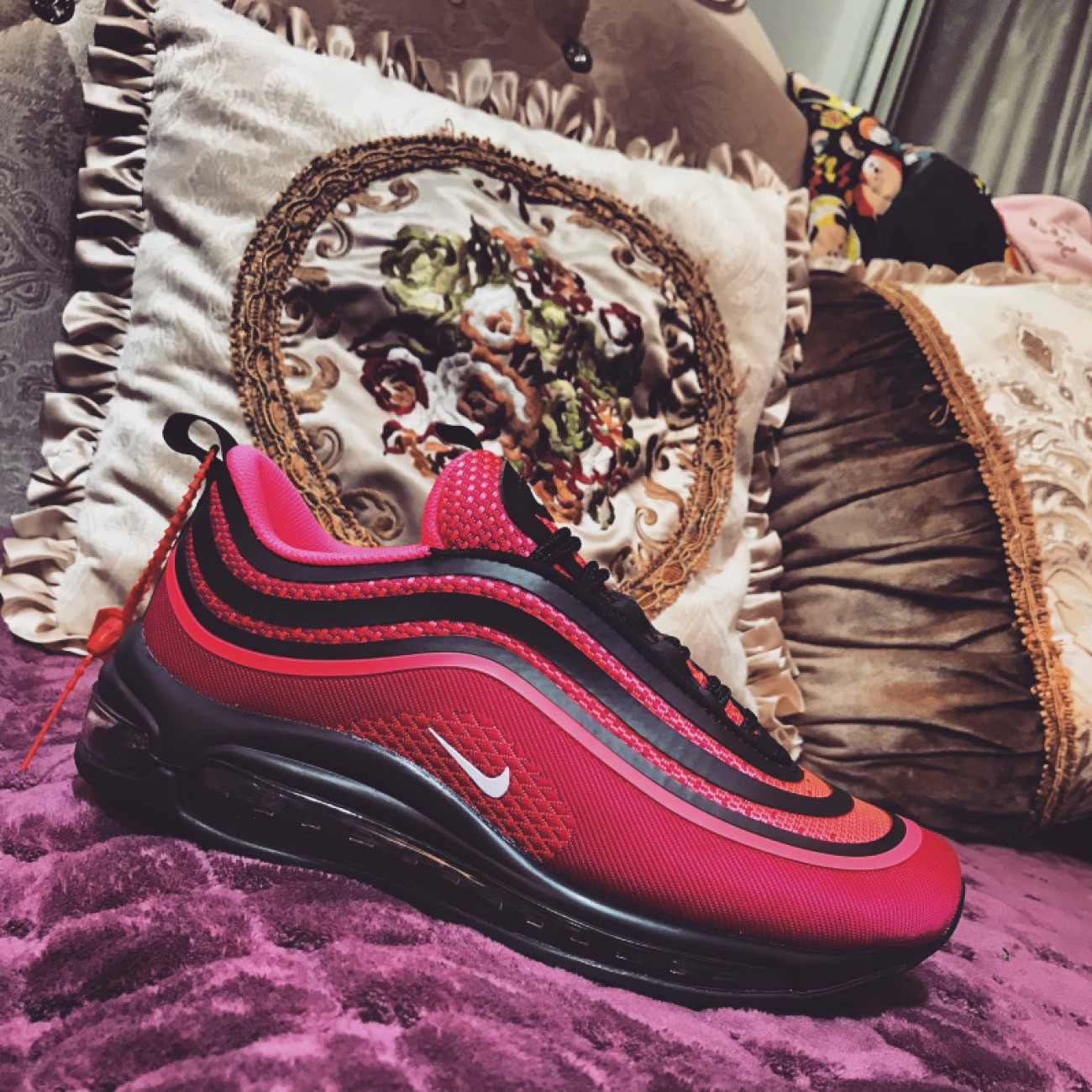 Wmns Nike Air Max 97 ULTRA 17 Racer Pink Bullet 917999-001