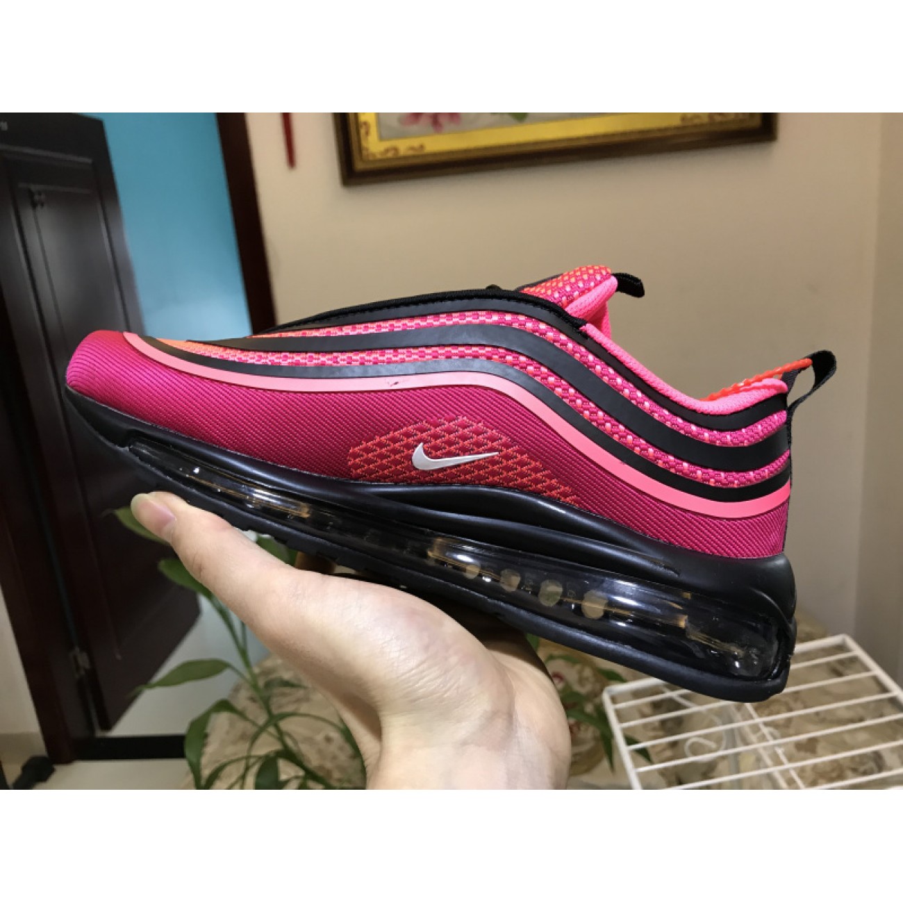 Wmns Nike Air Max 97 ULTRA 17 Racer Pink Bullet 917999-001