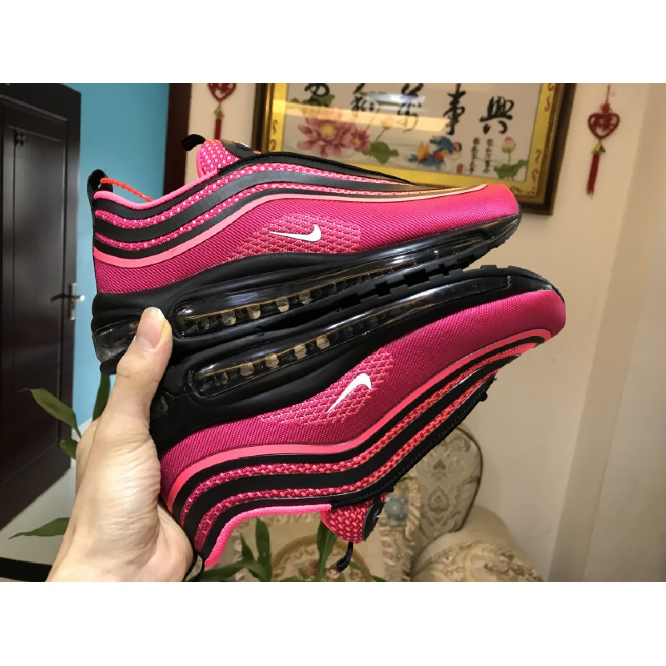 Wmns Nike Air Max 97 ULTRA 17 Racer Pink Bullet 917999-001