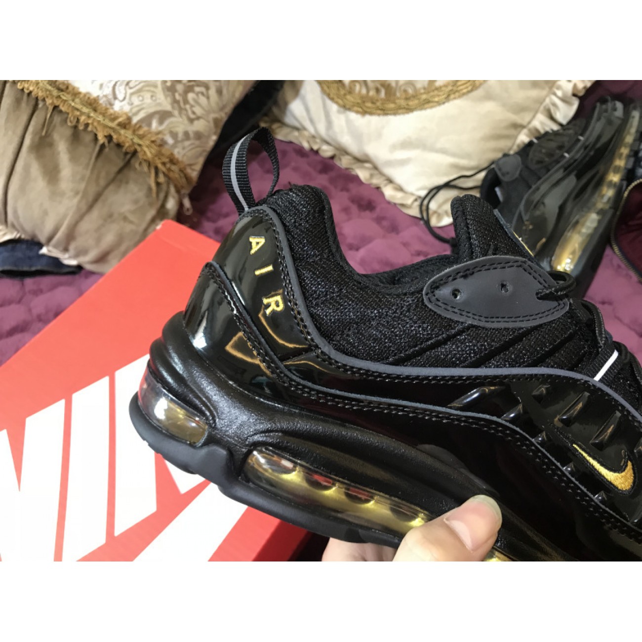 Nike Air Max 98 Black Yellow 640744-080